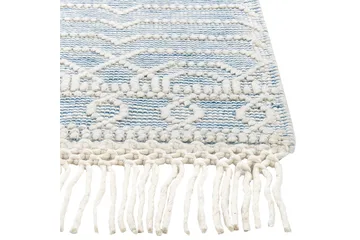 Orhaneli Ullteppe 160x230 cm - Blå - Tekstiler & tepper - Teppe & matte - Moderne matte - Ullteppe