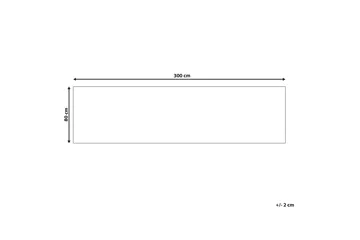 Parvakaldi Ryeteppe 80x300 cm - Blå - Tekstiler & tepper - Teppe & matte - Moderne matte - Gangmatter