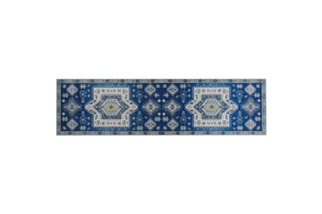Parvakaldi Ryeteppe 80x300 cm - Blå - Tekstiler & tepper - Teppe & matte - Moderne matte - Gangmatter