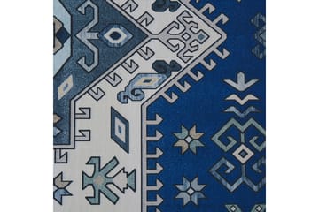 Parvakaldi Ryeteppe 80x300 cm - Blå - Tekstiler & tepper - Teppe & matte - Moderne matte - Ryetepper