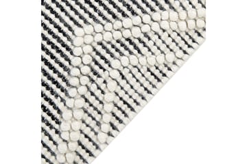 Pazar Ullteppe 160x230 cm - Svart/hvit - Tekstiler & tepper - Teppe & matte - Moderne matte - Ullteppe