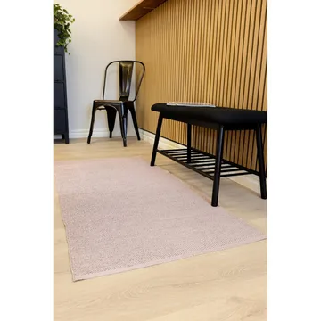 Plastteppe Hilma Plain - 70x300 cm, Rosa - Tekstiler & tepper - Teppe & matte - Moderne matte - Wiltontepper