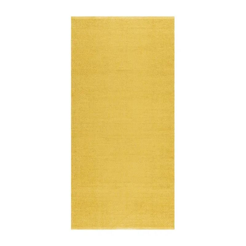 Plastteppe Hilma Plain, 70x150 cm, Gul