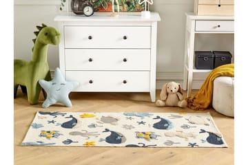 Porsea Bomullsteppe 80x150 cm - Beige - Tekstiler & tepper - Teppe & matte - Moderne matte - Bomullsmatter