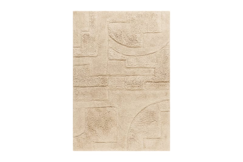 Pure Ullteppe 170x240 cm Rektangulær - Beige - Tekstiler & tepper - Teppe & matte - Moderne matte - Ullteppe