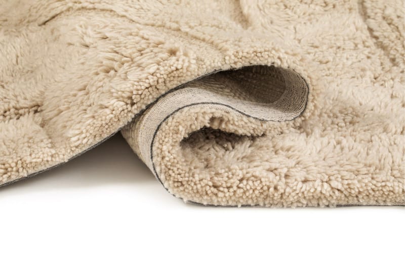 Pure Ullteppe 170x240 cm Rektangulær - Beige - Tekstiler & tepper - Teppe & matte - Moderne matte - Ullteppe