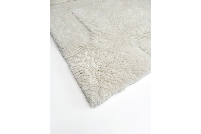 Pure Ullteppe 170x240 cm Rektangulær - Creme - Tekstiler & tepper - Teppe & matte - Moderne matte - Ullteppe