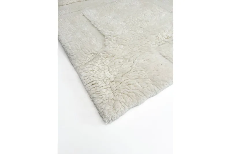 Pure Ullteppe 170x240 cm Rektangulær - Creme - Tekstiler & tepper - Teppe & matte - Moderne matte - Ullteppe
