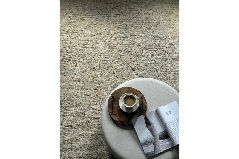 Pure Ullteppe 200x300 cm Rektangulær - Beige - Tekstiler & tepper - Teppe & matte - Moderne matte - Ullteppe