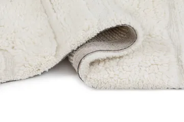 Pure Ullteppe 200x300 cm Rektangulær - Creme - Tekstiler & tepper - Teppe & matte - Moderne matte - Ullteppe