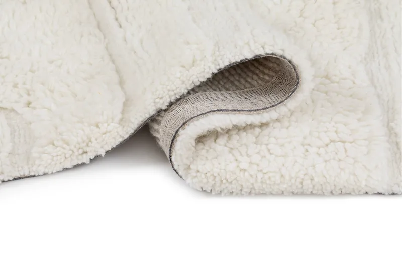 Pure Ullteppe 200x300 cm Rektangulær - Creme - Tekstiler & tepper - Teppe & matte - Moderne matte - Ullteppe