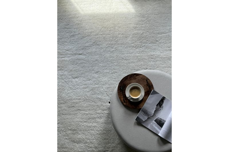 Pure Ullteppe 200x300 cm Rektangulær - Creme - Tekstiler & tepper - Teppe & matte - Moderne matte - Ullteppe