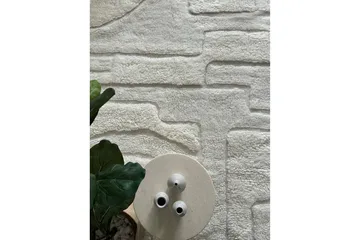 Pure Ullteppe 200x300 cm Rektangulær - Creme - Tekstiler & tepper - Teppe & matte - Moderne matte - Ullteppe