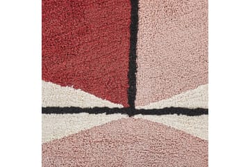 Purnia Ryeteppe 140x200 cm - Rød - Tekstiler & tepper - Teppe & matte - Moderne matte - Ryetepper