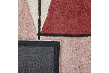 Purnia Ryeteppe 140x200 cm - Rød - Tekstiler & tepper - Teppe & matte - Moderne matte - Ryetepper