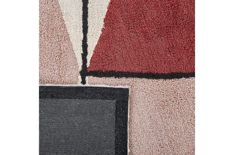 Purnia Ryeteppe 80x150 cm - Rød - Tekstiler & tepper - Teppe & matte - Moderne matte - Ryetepper