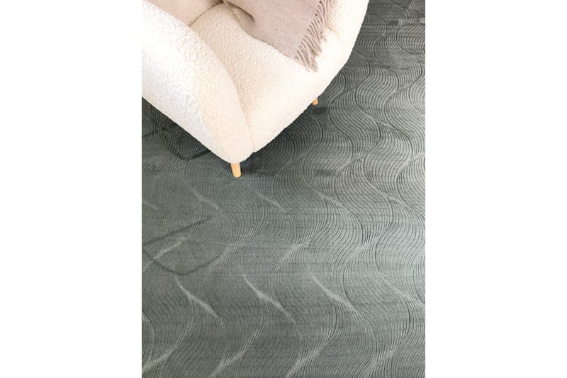 Ranjana Friezeteppe 80x250 cm Avlangt - Grønn - Tekstiler & tepper - Teppe & matte - Moderne matte - Wiltontepper