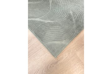 Ranjana Friezeteppe 80x250 cm Avlangt - Grønn - Tekstiler & tepper - Teppe & matte - Moderne matte - Friezematte