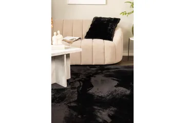 Relax Ryeteppe 140x200 cm - Svart - Tekstiler & tepper - Teppe & matte - Moderne matte - Ryetepper