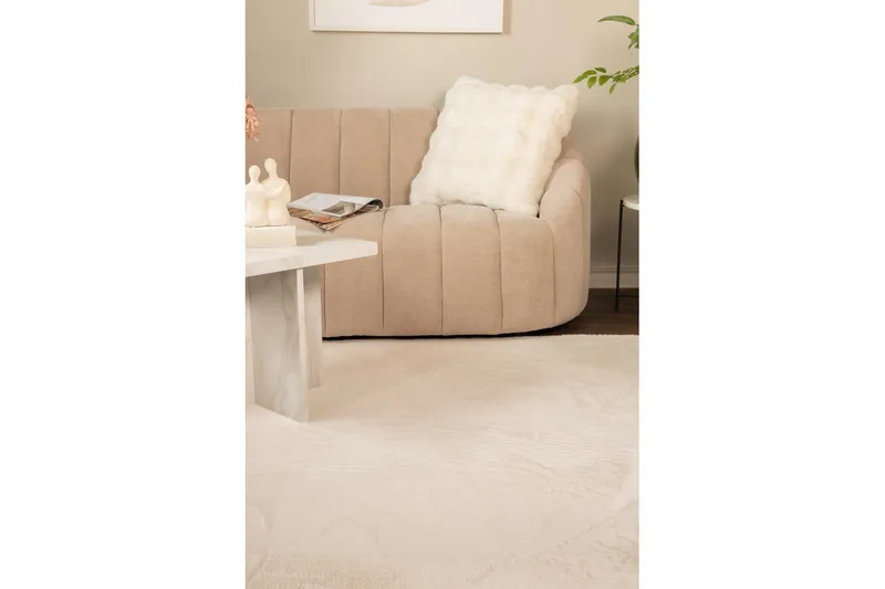 Relax Ryeteppe 160x230 cm - Beige - Tekstiler & tepper - Teppe & matte - Moderne matte - Ryetepper