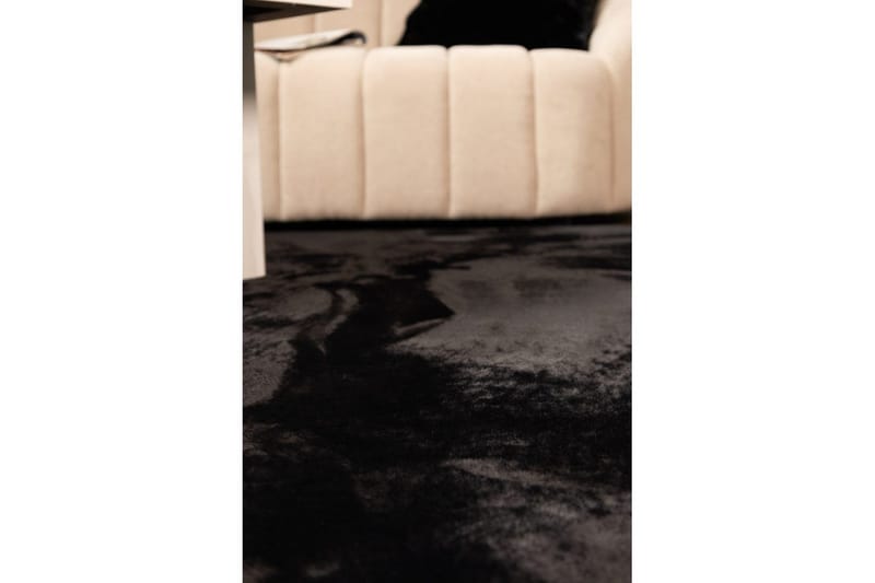 Relax Ryeteppe 160x230 cm - Svart - Tekstiler & tepper - Teppe & matte - Moderne matte - Ryetepper