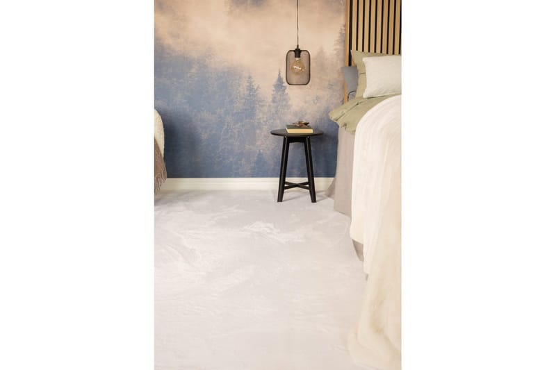 Relax Ryeteppe 200x290 cm - Hvit - Tekstiler & tepper - Teppe & matte - Moderne matte - Ryetepper
