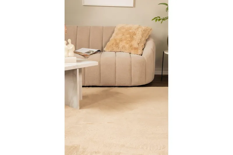 Relax Ryeteppe 240x340 cm - Beige - Tekstiler & tepper - Teppe & matte - Moderne matte - Ryetepper