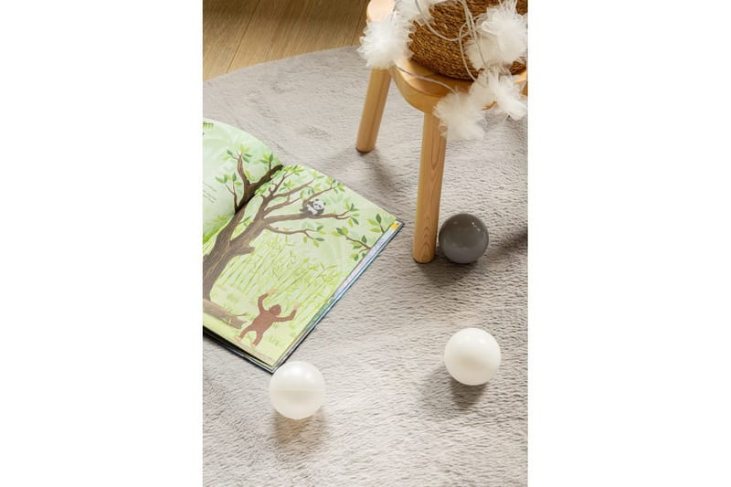 Relax Ryeteppe Rund 120 cm - Beige - Tekstiler & tepper - Teppe & matte - Moderne matte - Ryetepper