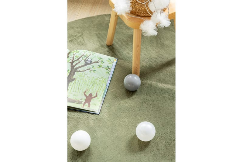 Relax Ryeteppe Rund 120 cm - Beige - Tekstiler & tepper - Teppe & matte - Moderne matte - Ryetepper