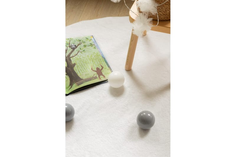 Relax Ryeteppe Rund 120 cm - Beige - Tekstiler & tepper - Teppe & matte - Moderne matte - Ryetepper