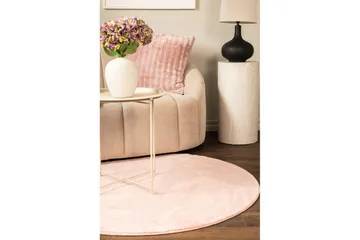 Relax Ryeteppe Rund 120 cm - Beige - Tekstiler & tepper - Teppe & matte - Moderne matte - Ryetepper