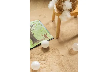 Relax Ryeteppe Rund 120 cm - Beige - Tekstiler & tepper - Teppe & matte - Moderne matte - Ryetepper