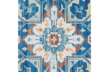 Ritapuram Ryeteppe 80x300 cm - Blå - Tekstiler & tepper - Teppe & matte - Moderne matte - Ryetepper