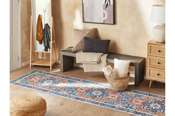 Ritapuram Ryeteppe 80x300 cm - Blå - Tekstiler & tepper - Teppe & matte - Moderne matte - Ryetepper