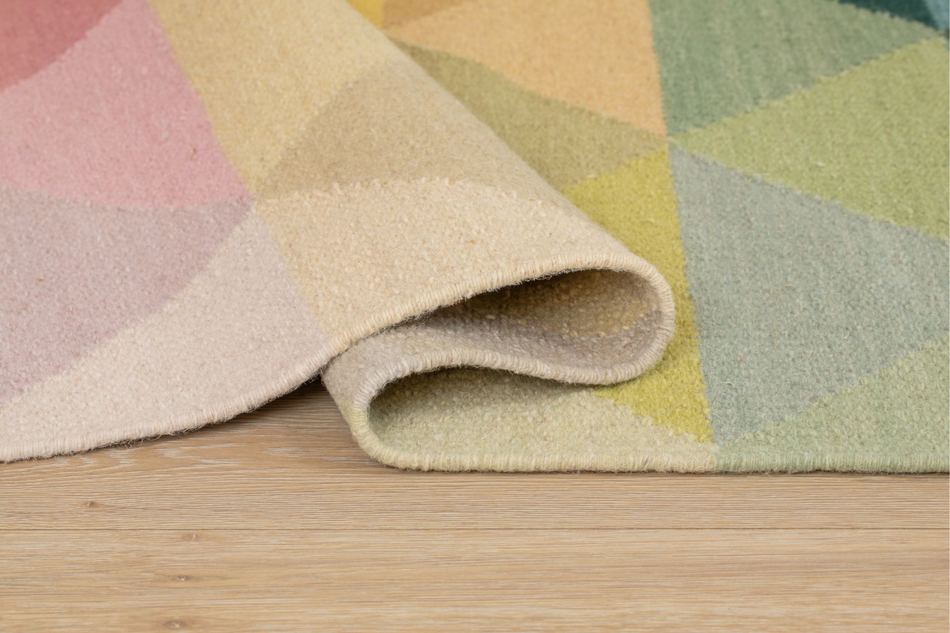 Riviera Ullteppe 160x230 cm Rektangulær - Flerfarget - Tekstiler & tepper - Teppe & matte - Moderne matte - Ullteppe