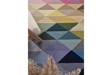 Riviera Ullteppe 200x300 cm Rektangulær - Flerfarget - Tekstiler & tepper - Teppe & matte - Moderne matte - Ullteppe