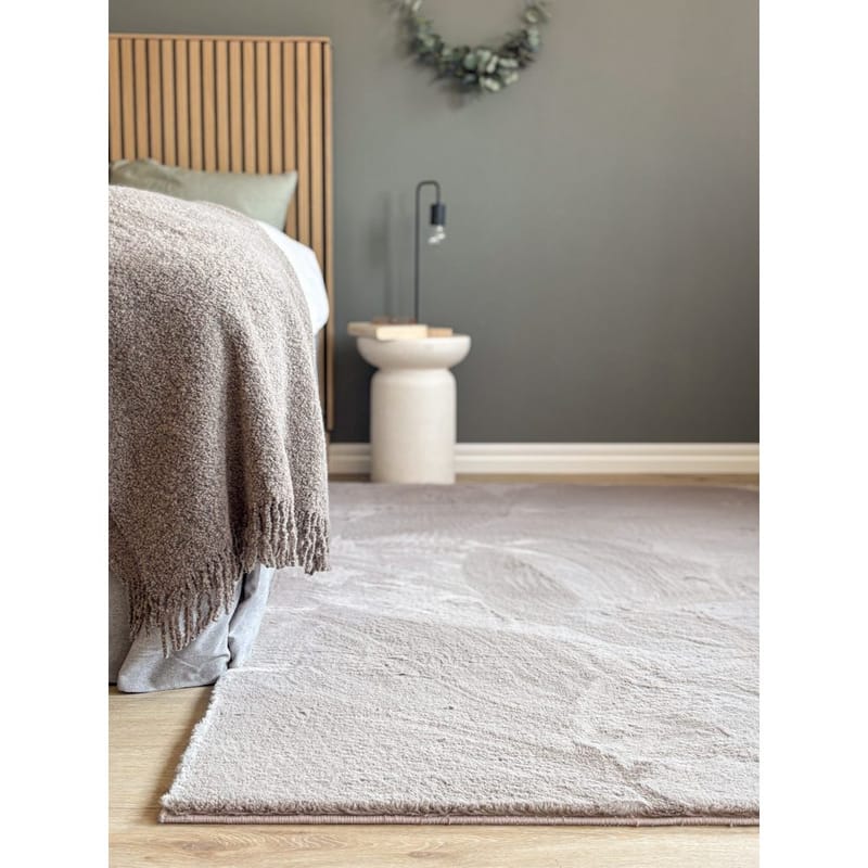 Ryematte Heaven - 140x200 cm, Taupe - Tekstiler & tepper - Teppe & matte - Moderne matte - Ryetepper