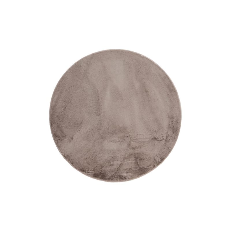 Ryematte Heaven Rund, 120x120 cm, Taupe