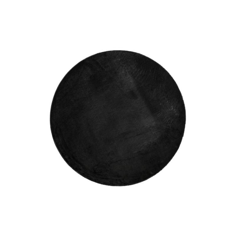 Ryematte Heaven Rund, 160x160 cm, Svart
