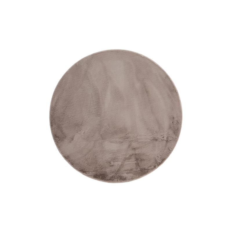 Ryematte Heaven Rund, 160x160 cm, Taupe