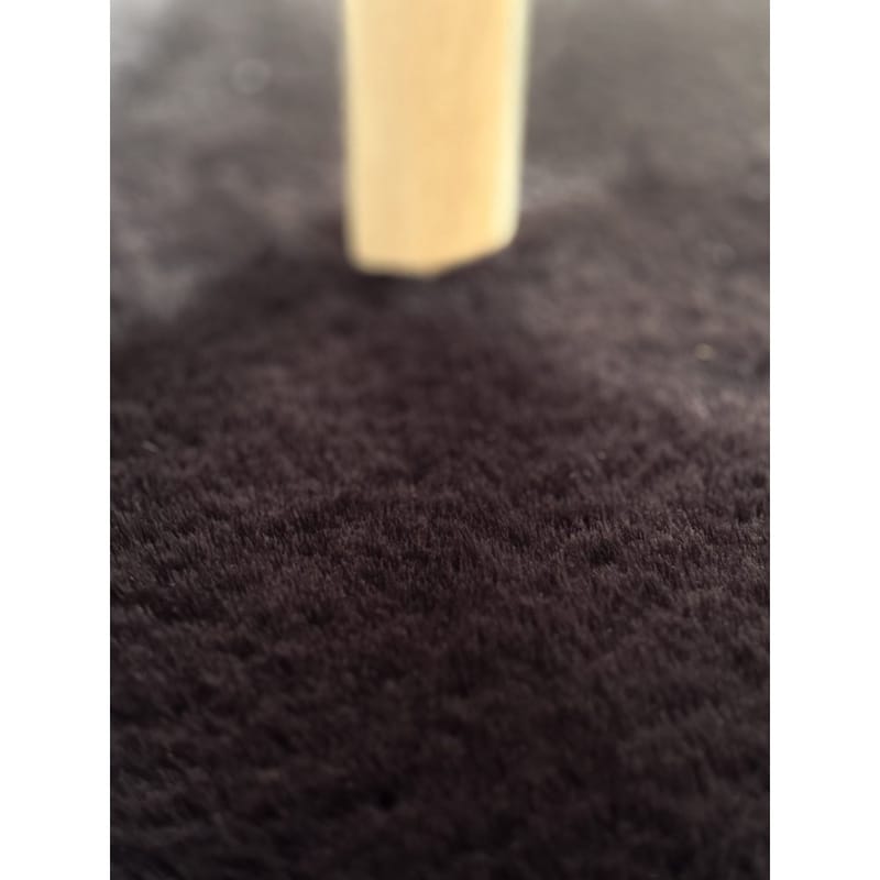 Ryematte Heaven Rund - 200x200 cm, Svart - Tekstiler & tepper - Teppe & matte - Moderne matte - Ryetepper