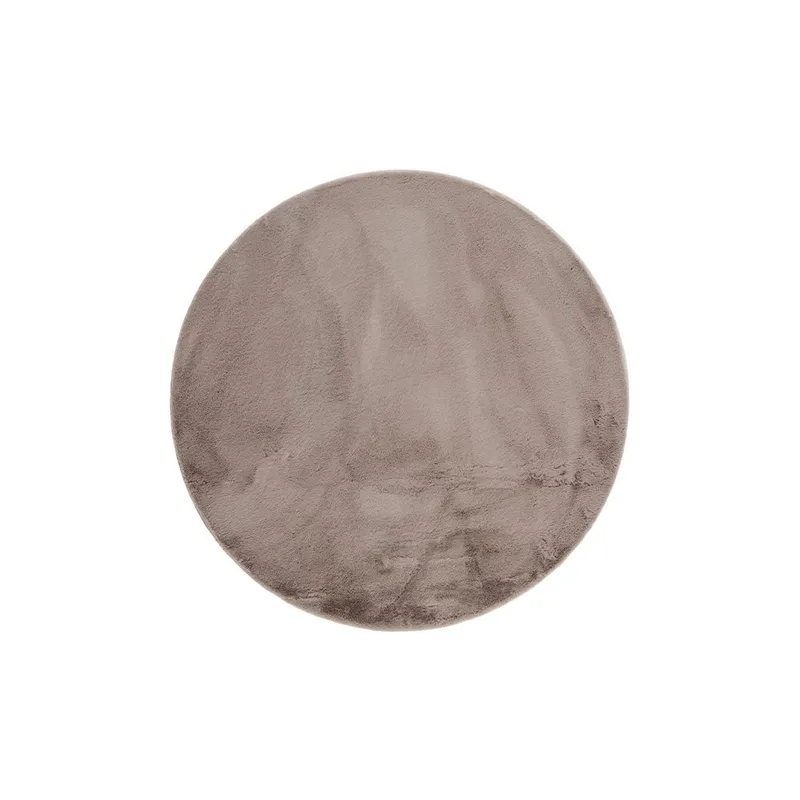 Ryematte Heaven Rund, 200x200 cm, Taupe