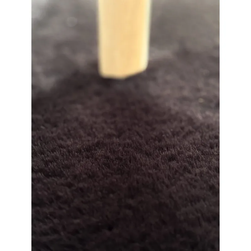 Ryematte Heaven Rund - 80x80 cm, Svart - Tekstiler & tepper - Teppe & matte - Moderne matte - Ryetepper