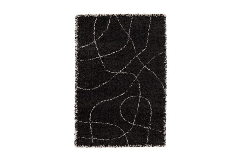 Ryematte Windsor Art Rektangulær 200x290 cm - Svart - Ryetepper