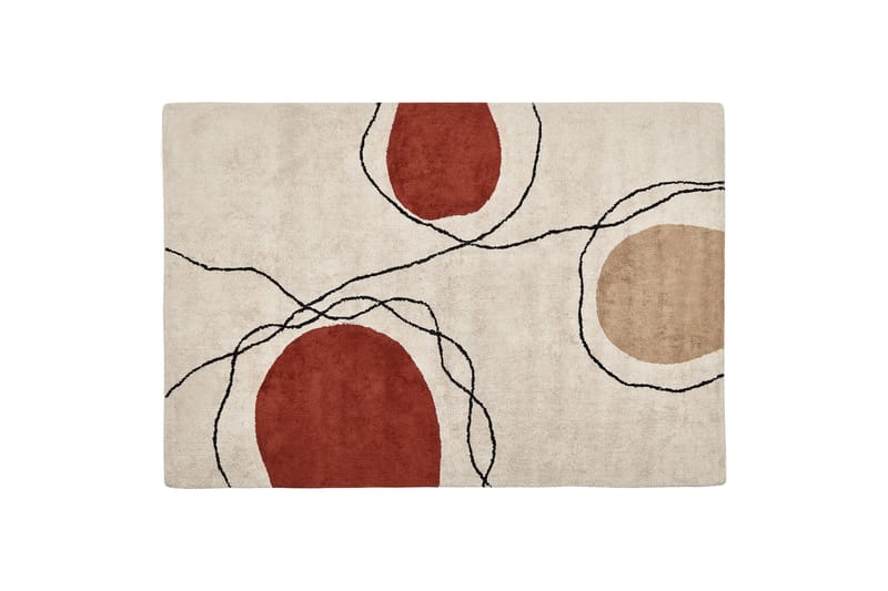 Ryeteppe Bolat 140x200 cm - Beige - Tekstiler & tepper - Teppe & matte - Moderne matte - Ryetepper