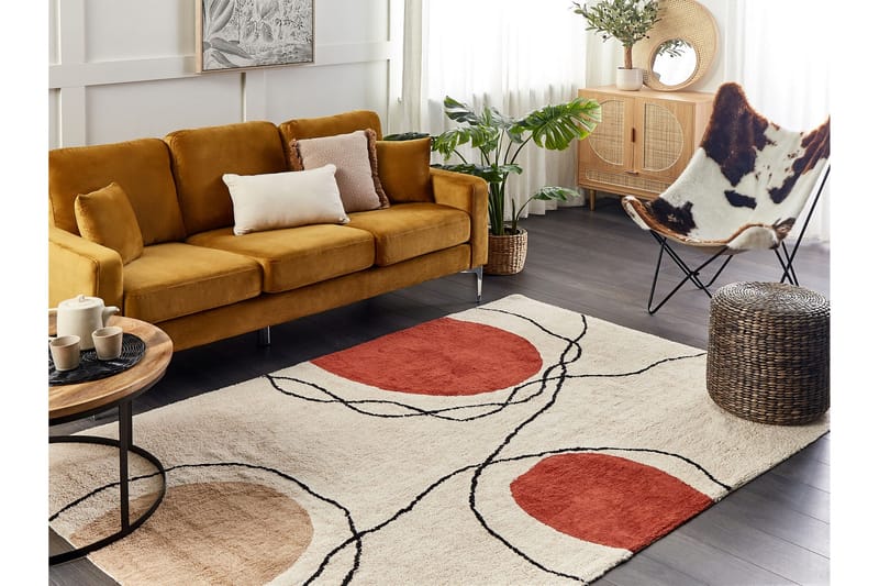 Ryeteppe Bolat 160x230 cm - Beige - Tekstiler & tepper - Teppe & matte - Moderne matte - Ryetepper