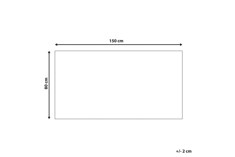 Ryeteppe Calti 80x150 cm - Grønn - Tekstiler & tepper - Teppe & matte - Moderne matte - Ryetepper
