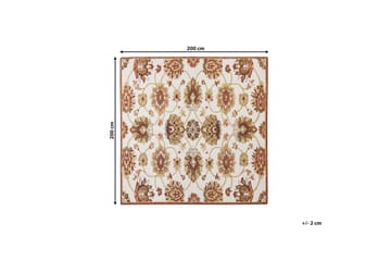 Ryeteppe Ezine 200x200 cm - Beige - Tekstiler & tepper - Teppe & matte - Moderne matte - Ullteppe