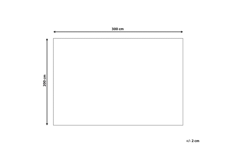 Ryeteppe Hermon 200x300 cm - Beige - Tekstiler & tepper - Teppe & matte - Moderne matte - Ryetepper