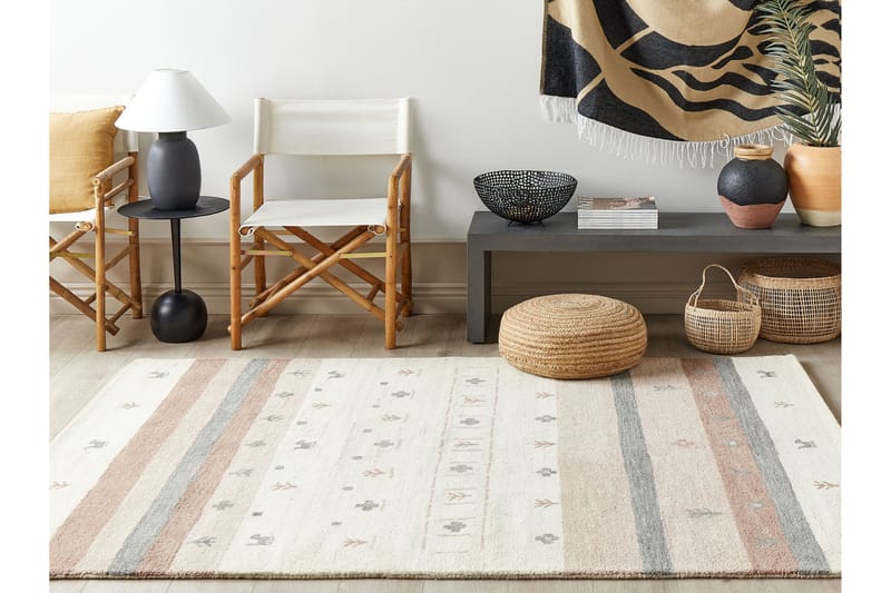 Ryeteppe Karli 160x230 cm - Beige - Tekstiler & tepper - Teppe & matte - Moderne matte - Ryetepper